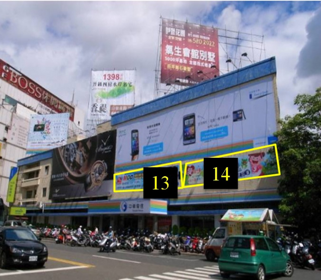 新竹市北區林森路戶外廣告-編號14